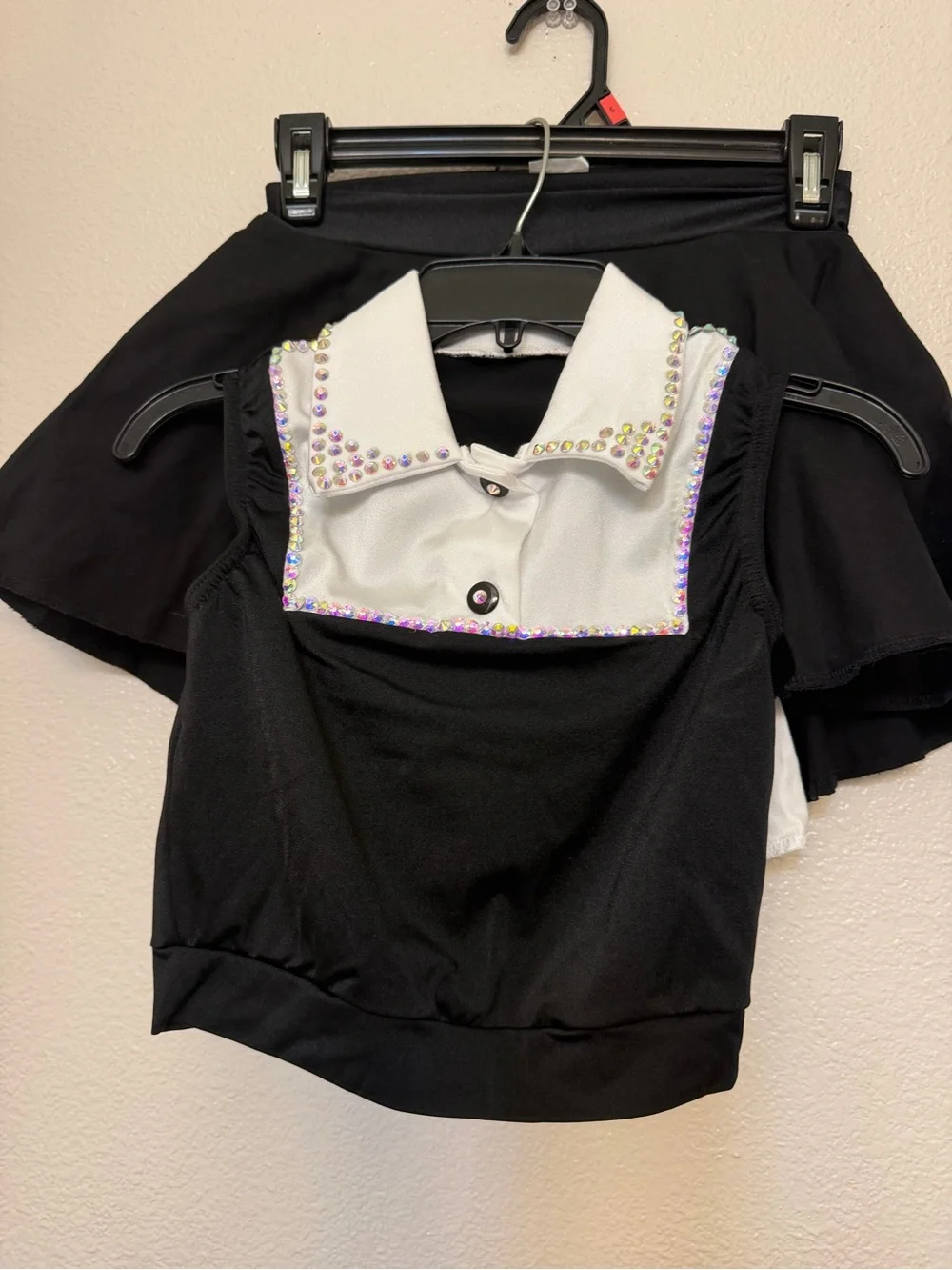 Kelle dance jazz contemporary costume 2 piece NEW GIRL 2992 LC large child